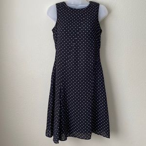Ann Taylor Black tank dress, petite